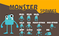 design game character and sprite animations