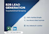 do b2b lead generation and targeted email scraping