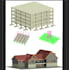 do revit, autocad, bim modeling and etabs analysis with rendering