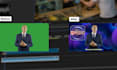 remove green screen, replace background and add subtitles