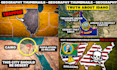 design creative map and geography youtube thumbnails