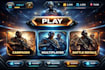 design professional game UI menu