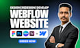 develop webflow website, figma to webflow, webflow expert
