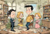 draw cartoons and caricatures