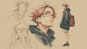 sketch you color anime sketch art