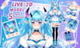 design and rigging high quality live2d vtuber model anime style
