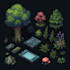 do 2d game art, gui, and backgrounds