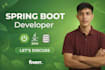 build a secure full stack web application using spring boot