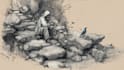 draw rough pencil sketch
