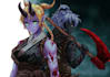 design a fantasy fighter, dark fantasy character concept