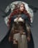draw realistic fantasy fighter characters illustration