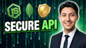 develop a secure restful API using nodejs, express and mongodb