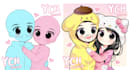 draw ych custom chibi avatar