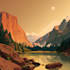 draw fantasy landscape illustrations