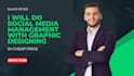 do social media management with graphic designing