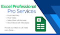 do excel professional work
