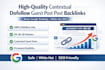 write high da guest post backlinks with SEO quality guest posting service