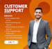 handle chat and email support as a virtual assistant