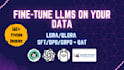 fine tune llm on your data, gpt, llama