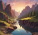 draw anime background and environment art