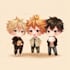 draw cute anime chibi character