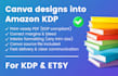 format your canva design into a KDP print ready PDF for low content books