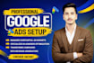 setup, manage, optimize google ads, adwords PPC, search ads campaigns