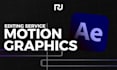 edit motion graphics reels, professional motion graphics