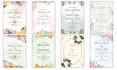 do wedding invitation funeral obituary card flyer design