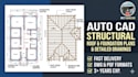 design professional autocad roof framing and foundation plans