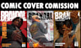 create a scroll stopping comic cover with cinematic composition and marke