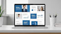 design minimal corporate powerpoint presentation, editable business presentation