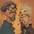 draw a funny caricature with my style