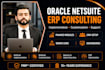implement, customize and support oracle netsuite erp