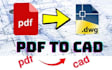 do autocad 2d drafting and PDF dwg conversion