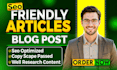 write human written GEO, aeo ,SEO articles, blogs and website copywriting