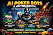 develop ai poker bots, gto models, and real time poker tools