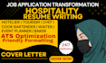 write a professional ats friendly resume to land your dream job