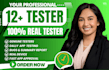 provide 12 testers or 20 testers for google play console closed testing