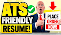 deliver professionally written ats optimized resume writing