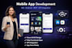 develop mobile app ios android with adalo glide, flutter, bubble API integration