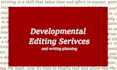 do a developmental edit pass on your manuscript