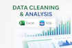 clean and analyze your business data using excel and sql