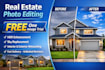 edit real estate photos hdr and sky replacement