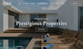 build wix property development website construction building company website