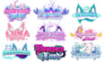 custom streamer vtuber twitch logo design