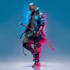 make cyberpunk and fantasy character splash art