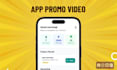 create app promo video, app explainer video with motion graphics