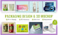 design premium custom packaging boxes with logo and print ready files