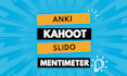 create anki flashcards kahoot slido and mentimeter interactive learning content